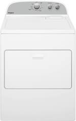 Whirlpool - 7 Cu. Ft. 14-Cycle Gas Dryer - White - Front_Standard