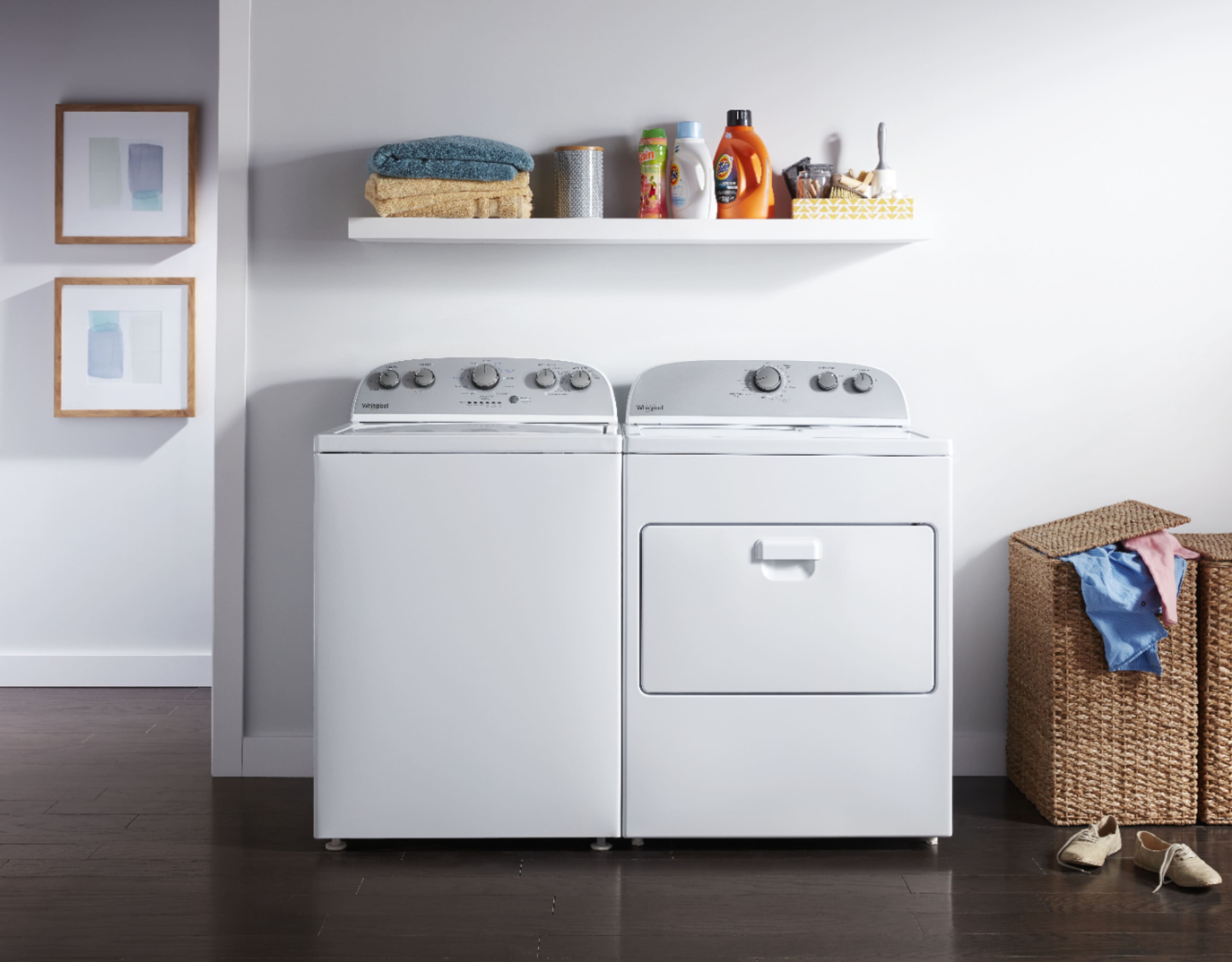 Alt View 1. Whirlpool - 7 Cu. Ft. Gas Dryer with AutoDry Drying System - White.