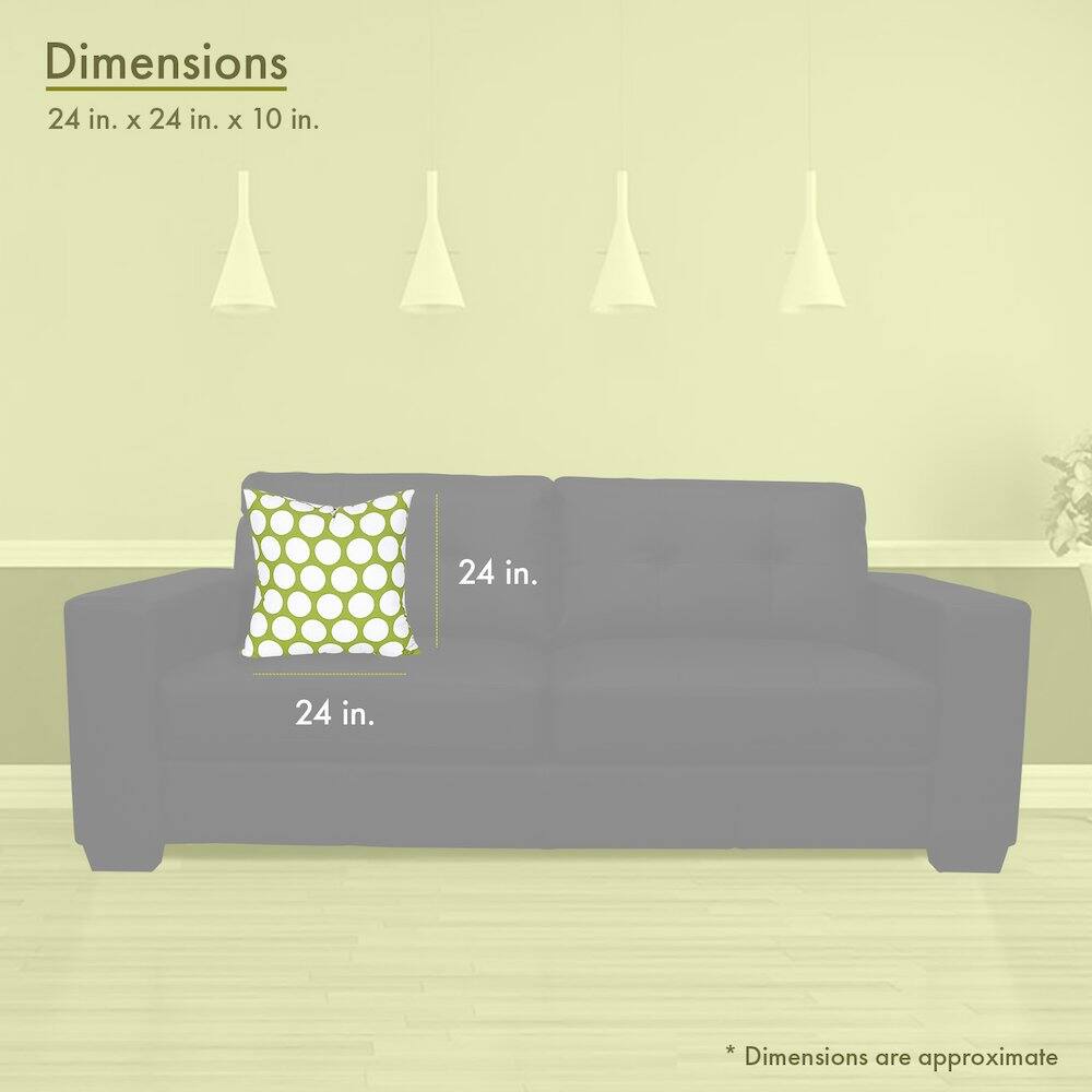 Dimensions  
24 in. x 24 in. x 10 in.  

24 in.  
24 in.  

* Dimensions are approximate
