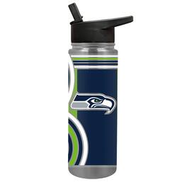 Great American Products - Seattle Seahawks 24oz. Cool Vibes Jr. Thirst Hydration Water Bottle - Multicolor