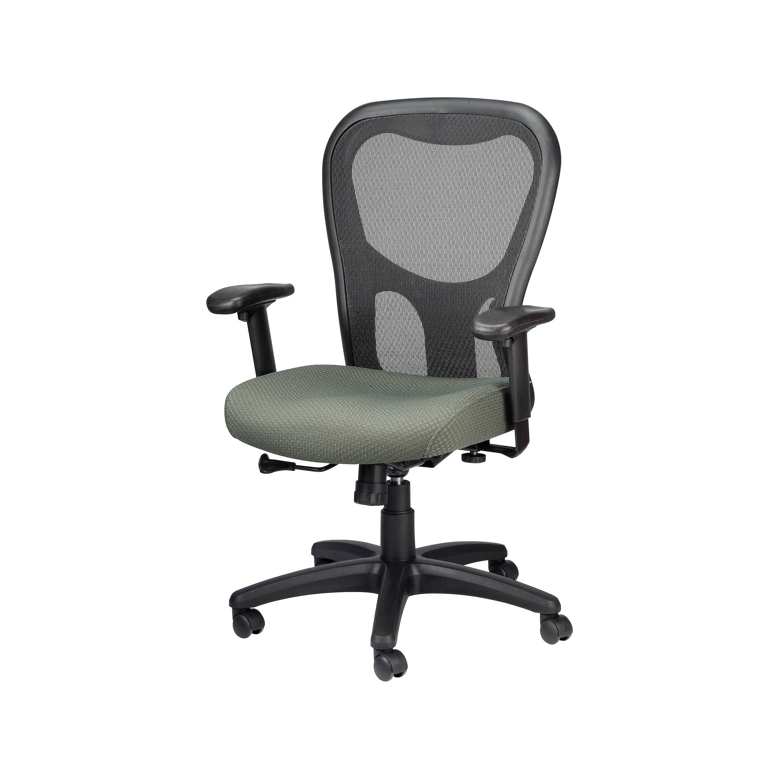 Alt View 2. Tempur-Pedic - TP9000 Mesh Task Chair, Olive (TP9000-OLIVE) - Olive.