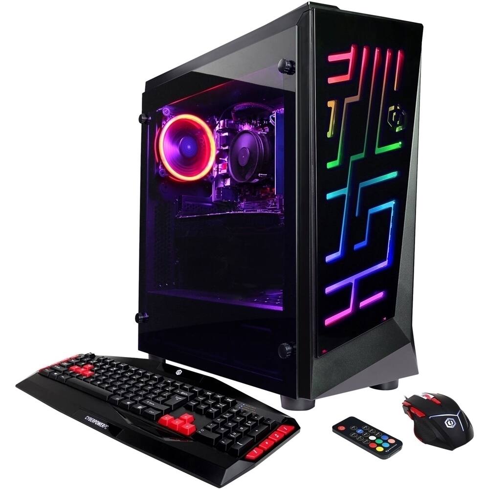 Best Buy: CyberPowerPC Gamer Master Desktop AMD Ryzen 5-Series 16GB ...