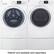 Alt View 13. GE - 7.5 Cu. Ft. 13-Cycle Electric Dryer with Steam.