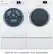 Alt View 16. GE - 7.5 Cu. Ft. 13-Cycle Electric Dryer with Steam.