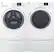 Alt View 6. GE - 7.5 Cu. Ft. 13-Cycle Gas Dryer with Steam - White on White.