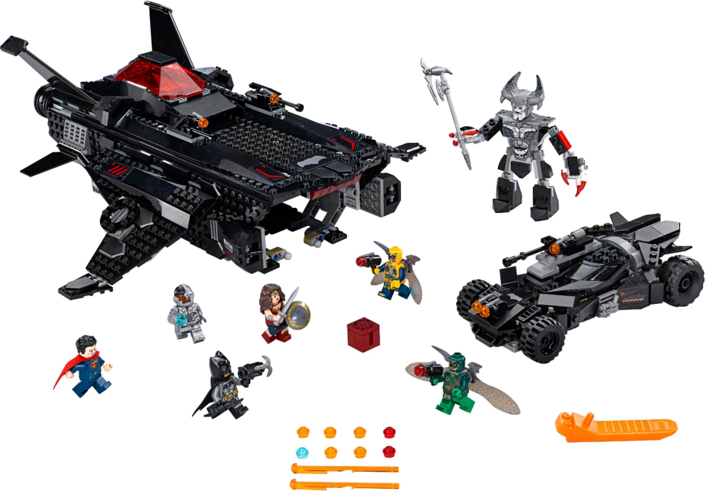 justice league flying fox lego