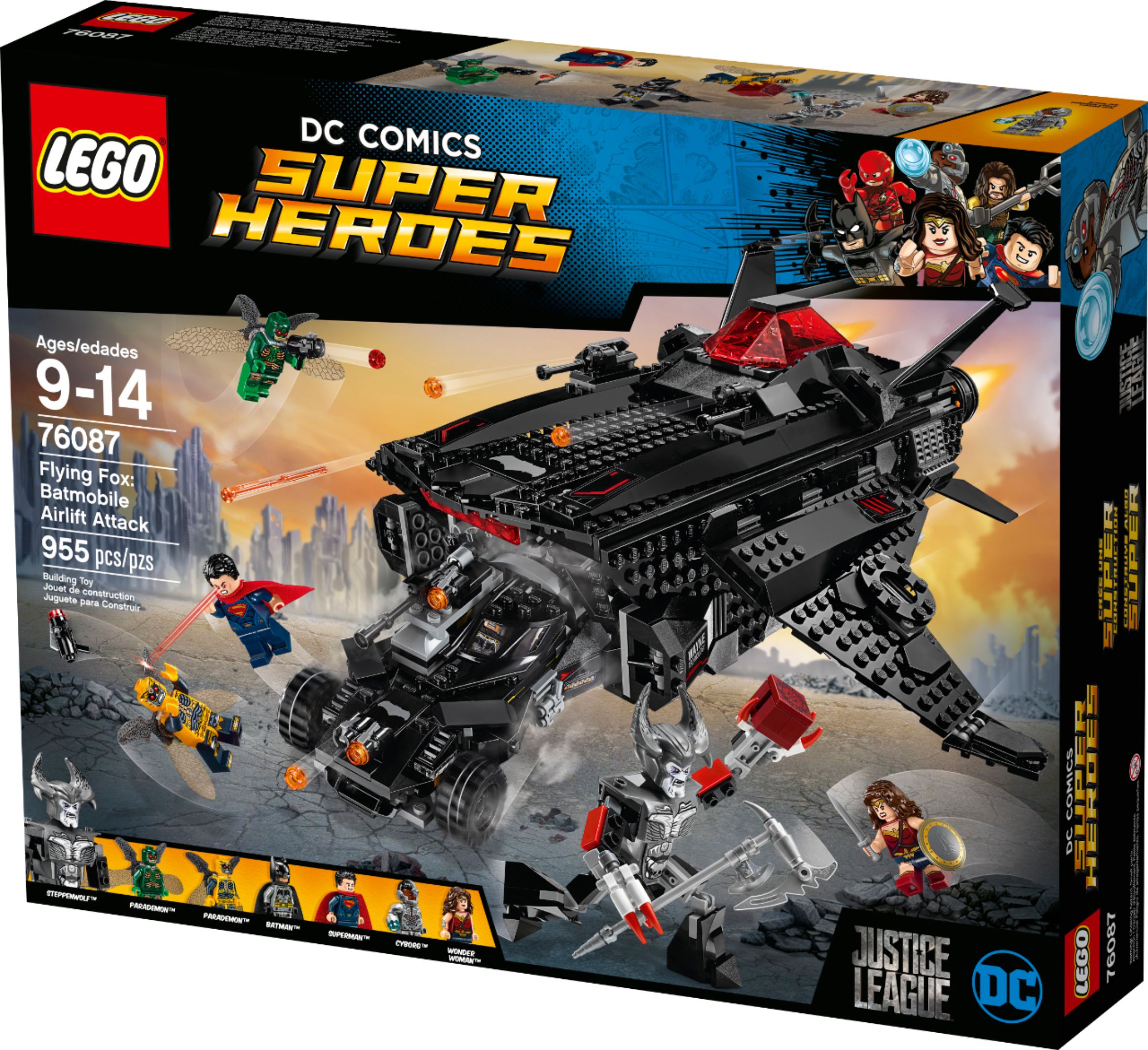 Batmobile Airlift Attack Flying Fox Brand New Lego Super Heroes 76087 