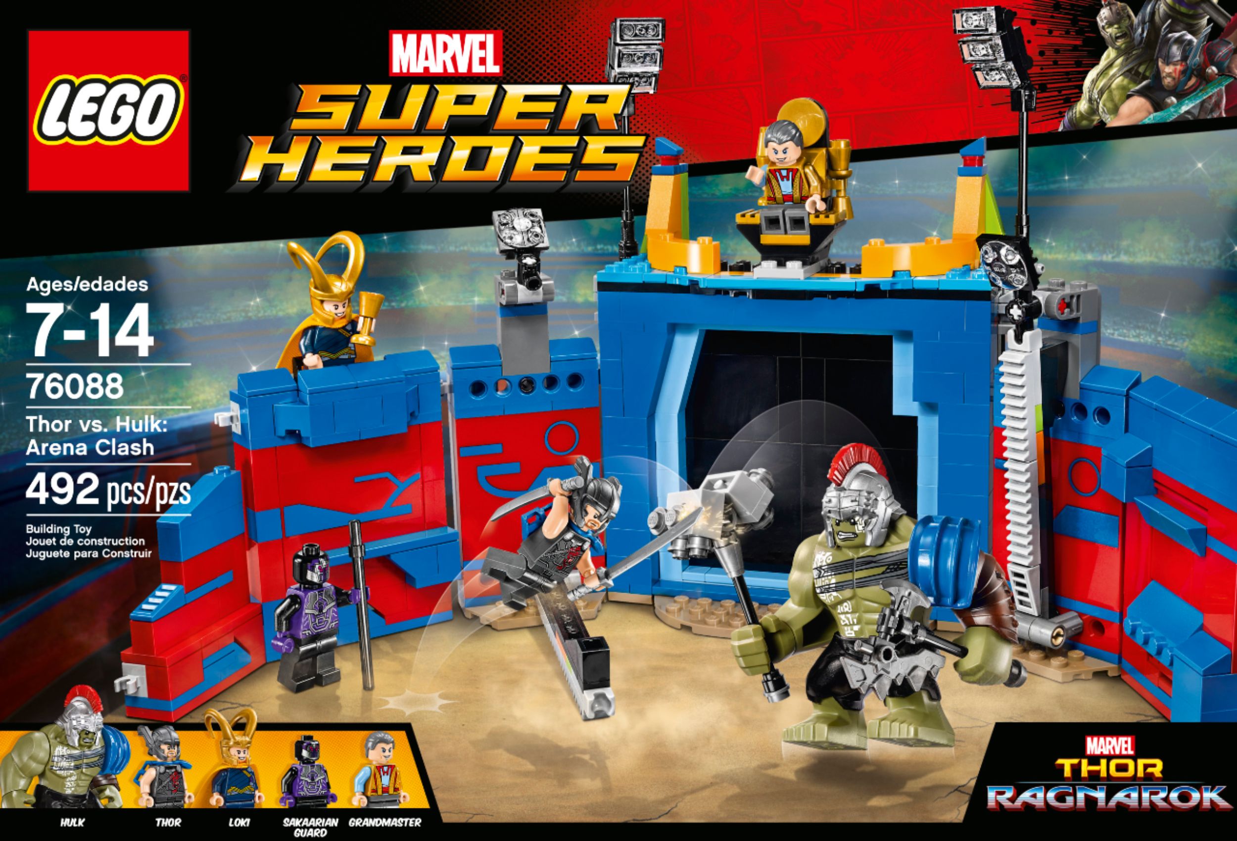 retfærdig fax ankomme Best Buy: LEGO Marvel Super Heroes Thor vs. Hulk: Arena Clash 76088 6175514