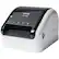 Left. Brother - QL-1100 Wide Format, Postage and Barcode Professional Label Printer - White/Black.