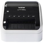 Front Zoom. Brother - QL-1110NWB Wireless Label Printer - White/Black.