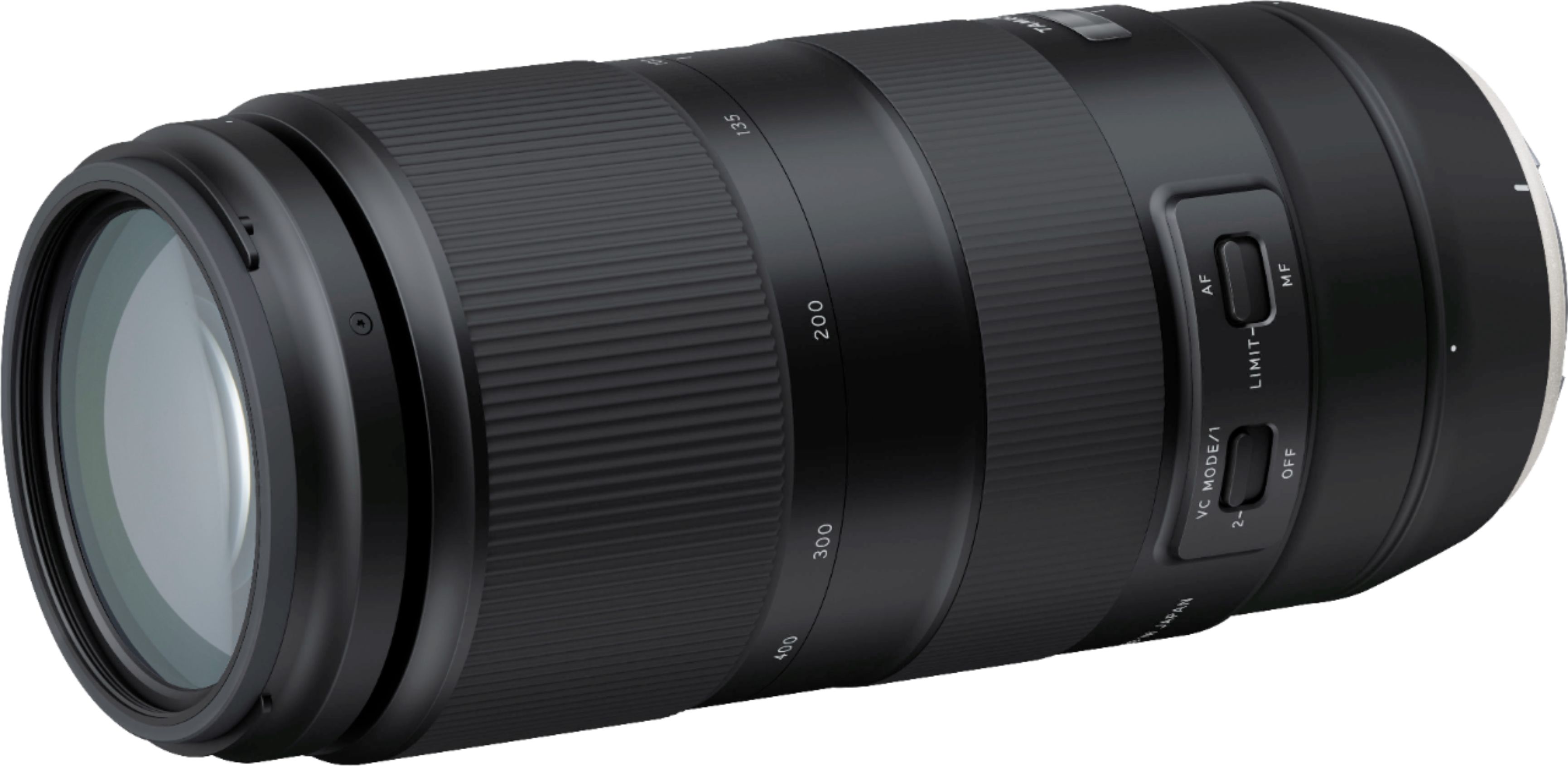 Angle View: Tamron - 100-400mm F/4.5-6.3 Di VC USD Telephoto Zoom Lens for Canon DSLR cameras