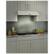 Alt View 11. Broan - Glacier 30" Convertible Range Hood - White.