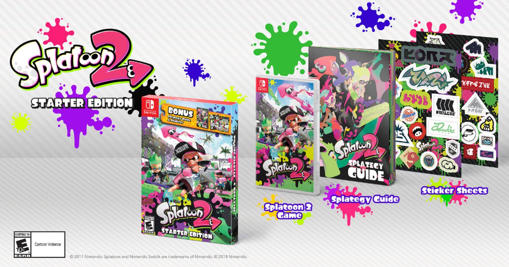 Splatoon 2 Starter Pack Nintendo Nintendo Switch 045496595067