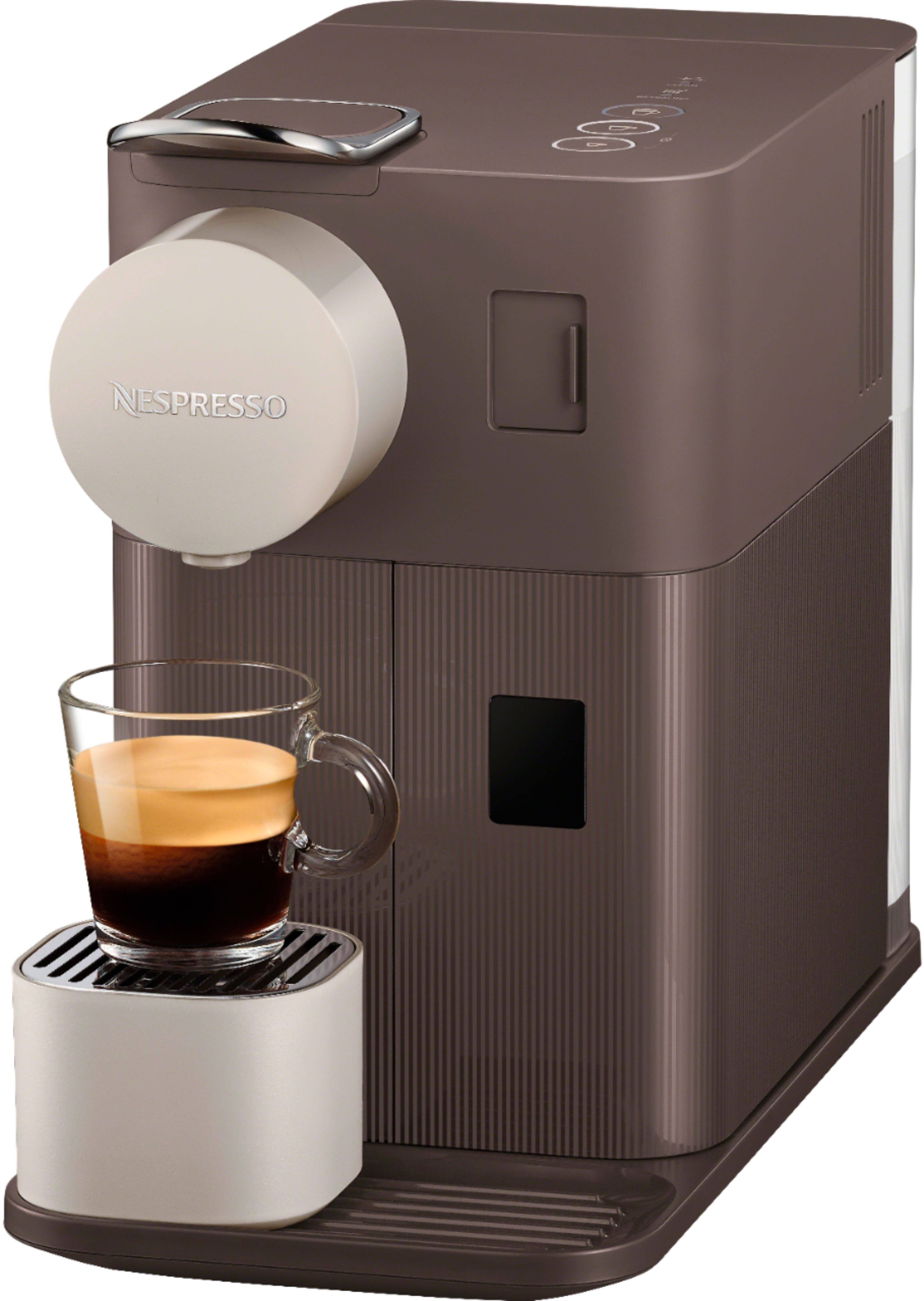 Alt View 12. Nespresso - Lattissima One Espresso Machine by DeLonghi - Warm Slate.