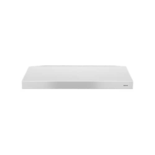 Front. Broan - Glacier 30" Convertible Range Hood - White.