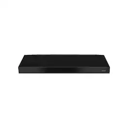 Broan Glacier - 24 inches - Convertible - Under cabinet Range Hood - Black