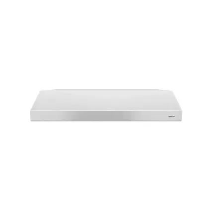 Front. Broan - Glacier 24" Convertible Range Hood - White.