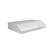 Left. Broan - Glacier 24" Convertible Range Hood - White.