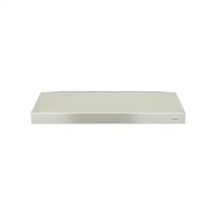 Front. Broan - Glacier 30" Convertible Range Hood - Stainless Steel.