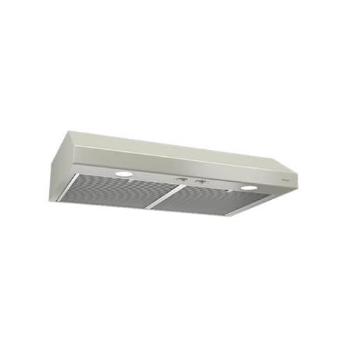 Alt View 11. Broan - Glacier 30" Convertible Range Hood - Stainless Steel.