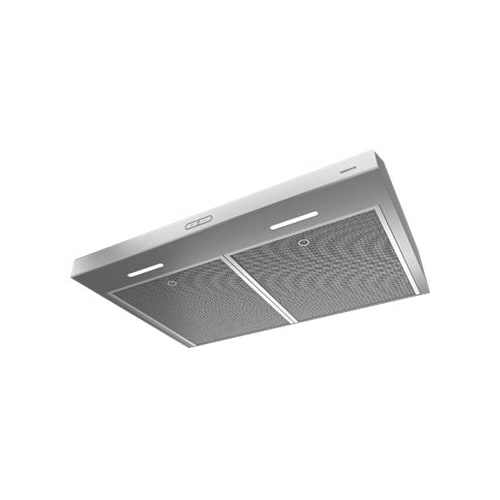 Alt View 11. Broan - Glacier 30" Convertible Range Hood - Stainless steel.