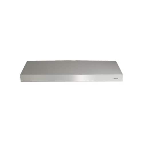 Front. Broan - Glacier 30" Convertible Range Hood - Stainless Steel.