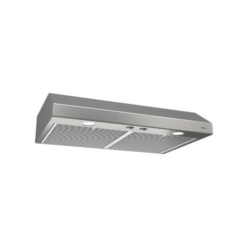 Broan rear top vent range hood