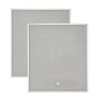 Broan - Micro Mesh Filter for Hoods (2-Pack) - Silver - Front_Zoom