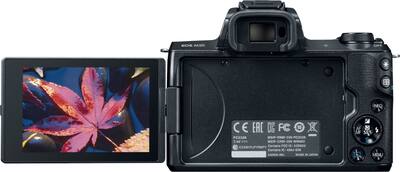 Canon EOS M50 Mirrorless Camera with EF M 15 45mm f/3.5 6.3 IS STM Canon EOS M50 Mirrorless Camera with EF M 15 45mm f/3.5 6.3 IS STM