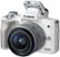 Left Zoom. Canon - EOS M50 Mirrorless Camera with EF-M 15-45mm f/3.5-6.3 IS STM Zoom Lens - White.