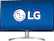 Front. LG - 27UK600-W 27" IPS LED 4K UHD FreeSync Monitor.