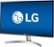 Left Zoom. LG - 27UK600-W 27" IPS LED 4K UHD FreeSync Monitor - Gray/White.