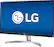 Left. LG - 27UK600-W 27" IPS LED 4K UHD FreeSync Monitor.