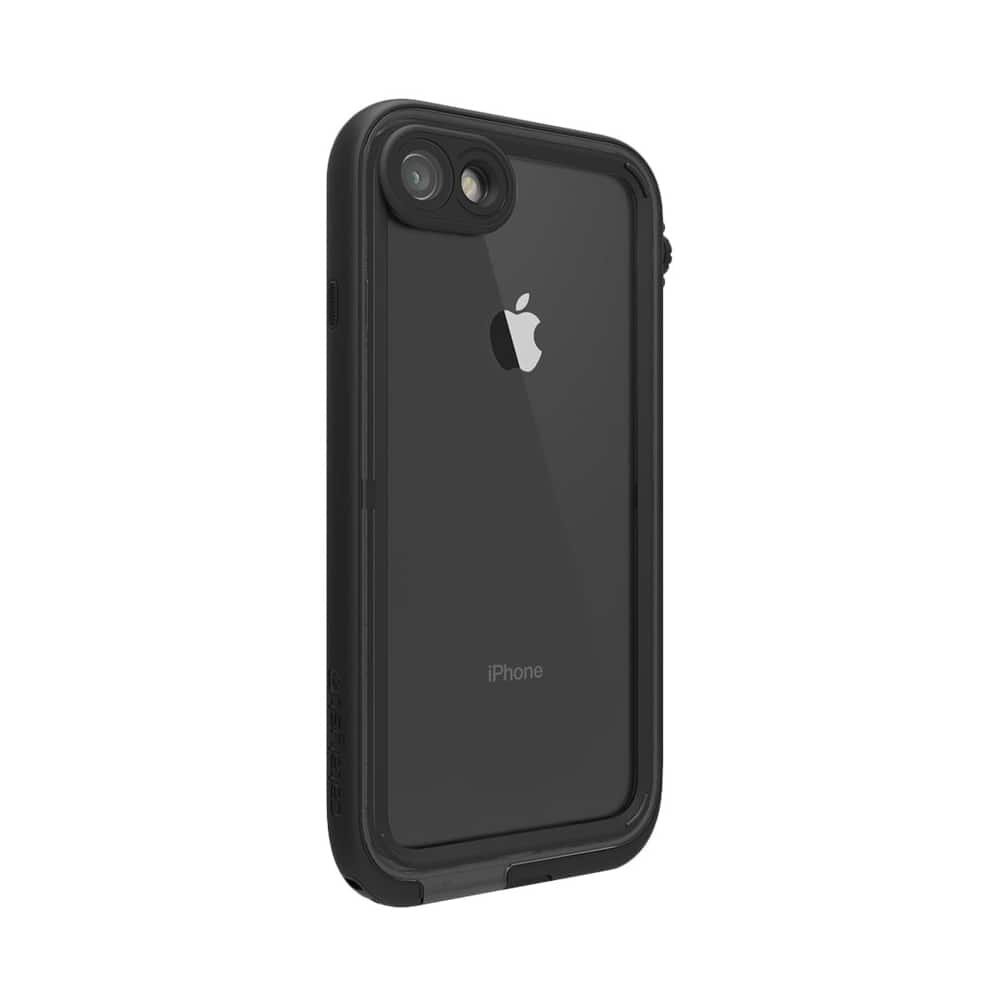 protective waterproof case for apple iphone 8 and 7 - stealth black protective waterproof case for apple iphone 8 and 7 - stealth black