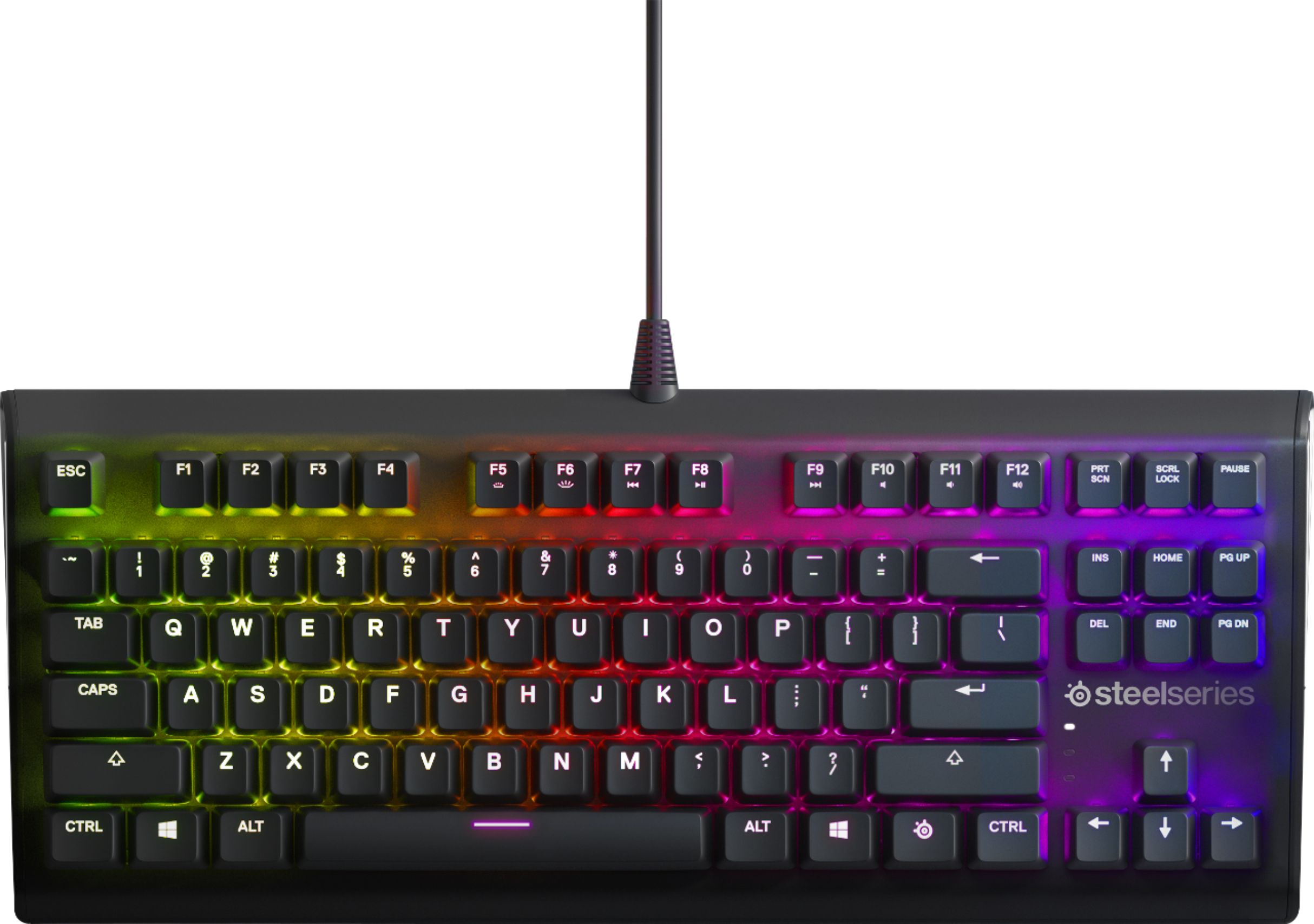 En eller anden måde peber unse SteelSeries Apex M750 TKL Wired Gaming Mechanical QX2 Switch Keyboard with  RGB Backlighting Matte Black 64720 - Best Buy
