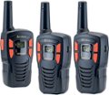 Angle Zoom. Cobra - MicroTALK 16-Mile, 22-Channel FRS/GMRS 2-Way Radios (3-Pack) - Black.