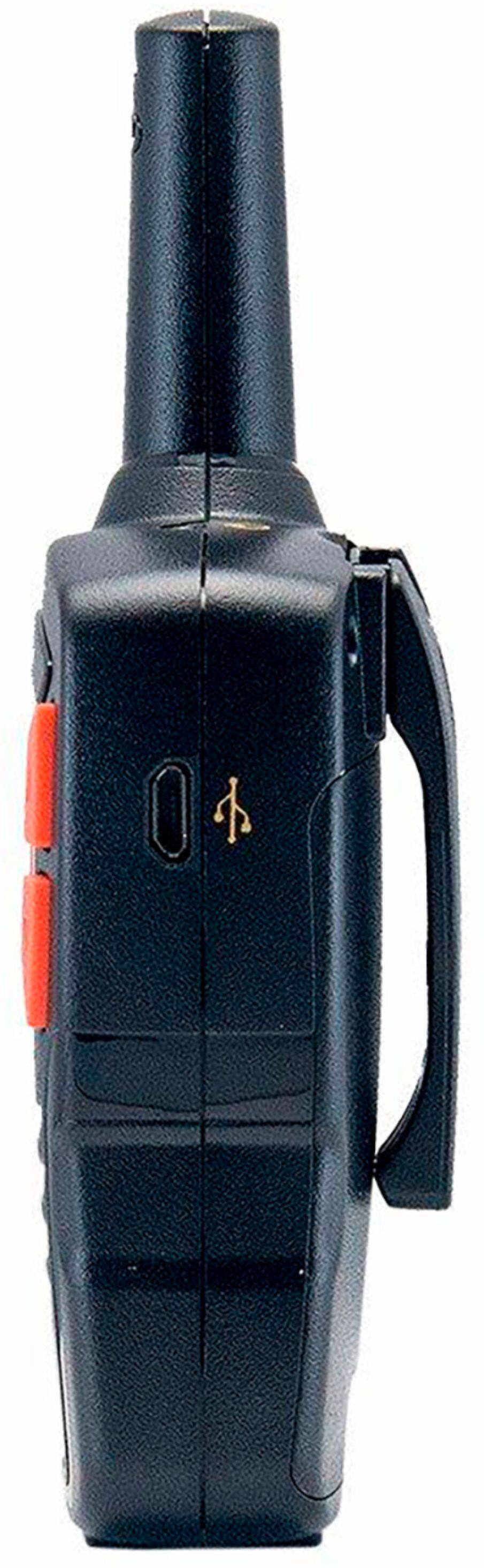 Alt View 13. Cobra - MicroTALK 16-Mile, 22-Channel FRS/GMRS 2-Way Radios (3-Pack) - Black.