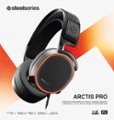 Alt View Zoom 14. SteelSeries - Arctis Pro Wired DTS Headphone:X v2.0 Gaming Headset for PC, PS5, and PS4 - Black.