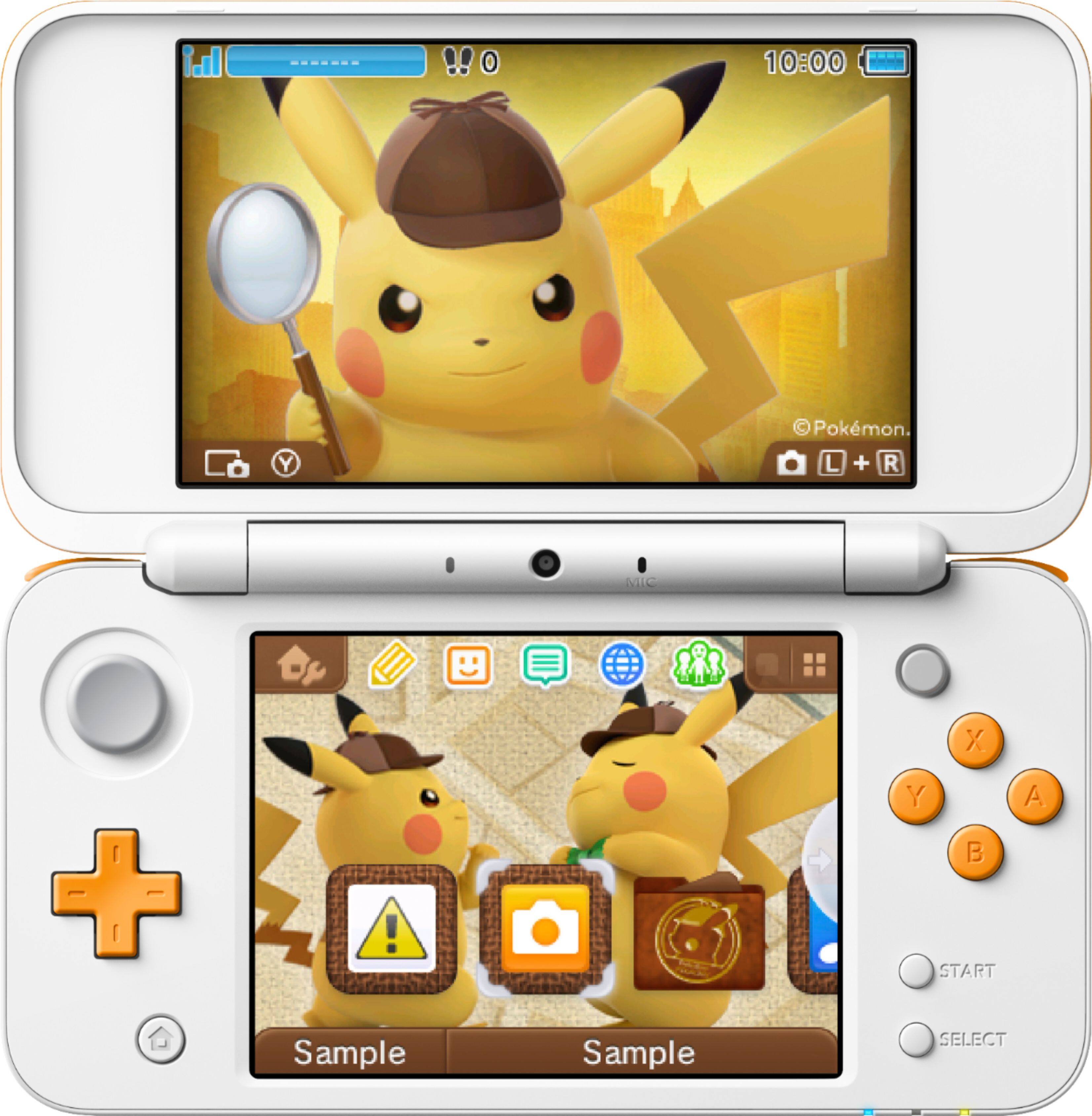 Front. Detective Pikachu Pre-Order Bonus - Nintendo 3DS Pokemon Theme.
