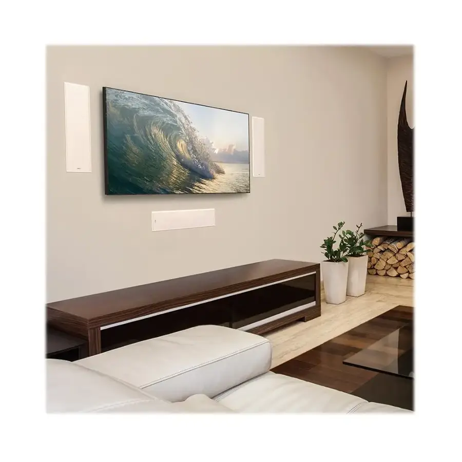 Alt View 14. KEF - Ci4100QL-THX Speaker - White.