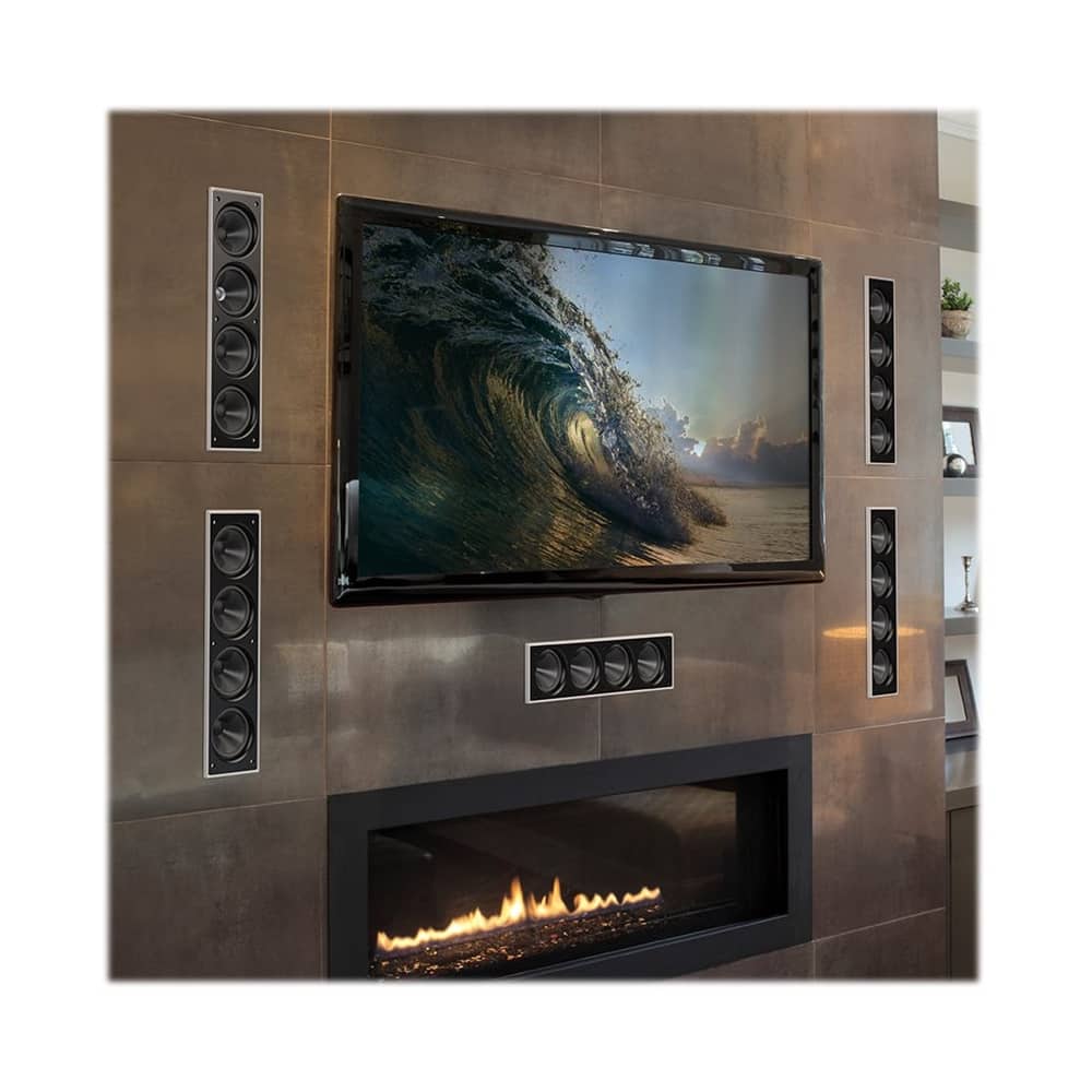 Alt View 15. KEF - Ci4100QL-THX Speaker - White.