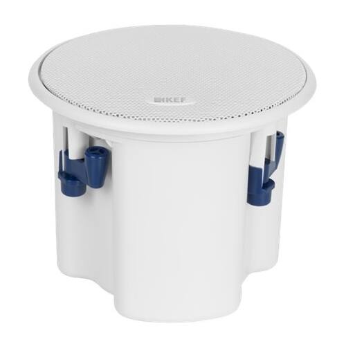 Alt View 11. KEF - Ci100.2QR Speaker - White.