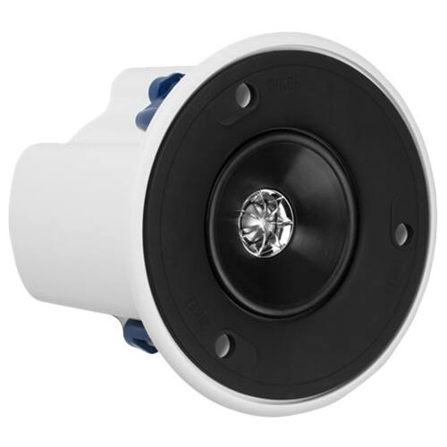 Left. KEF - Ci100.2QR Speaker - White.