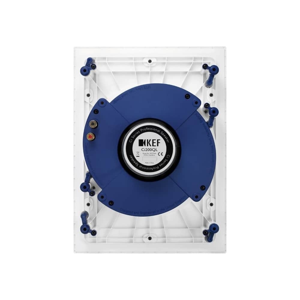 Back. KEF - Ci200QL Speaker - White.