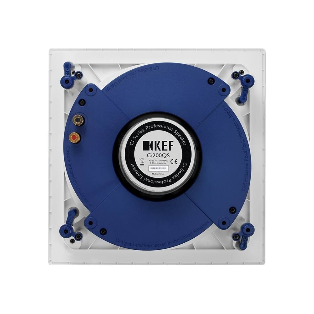 Back. KEF - Ci200QS Speaker - White.