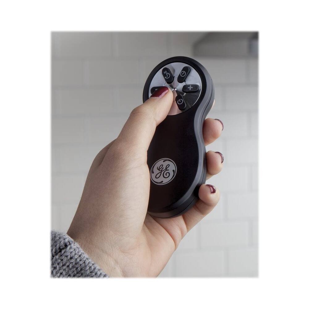 Alt View 12. GE - 30" Convertible Range Hood - Black Slate.