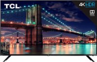 Front Zoom. TCL - 55" Class - LED - 6 Series - 2160p - Smart - 4K UHD TV with HDR Roku TV.