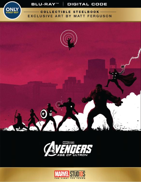  Avengers: Age of Ultron [SteelBook] [Blu-ray] [Only @ Best Buy] [2015]