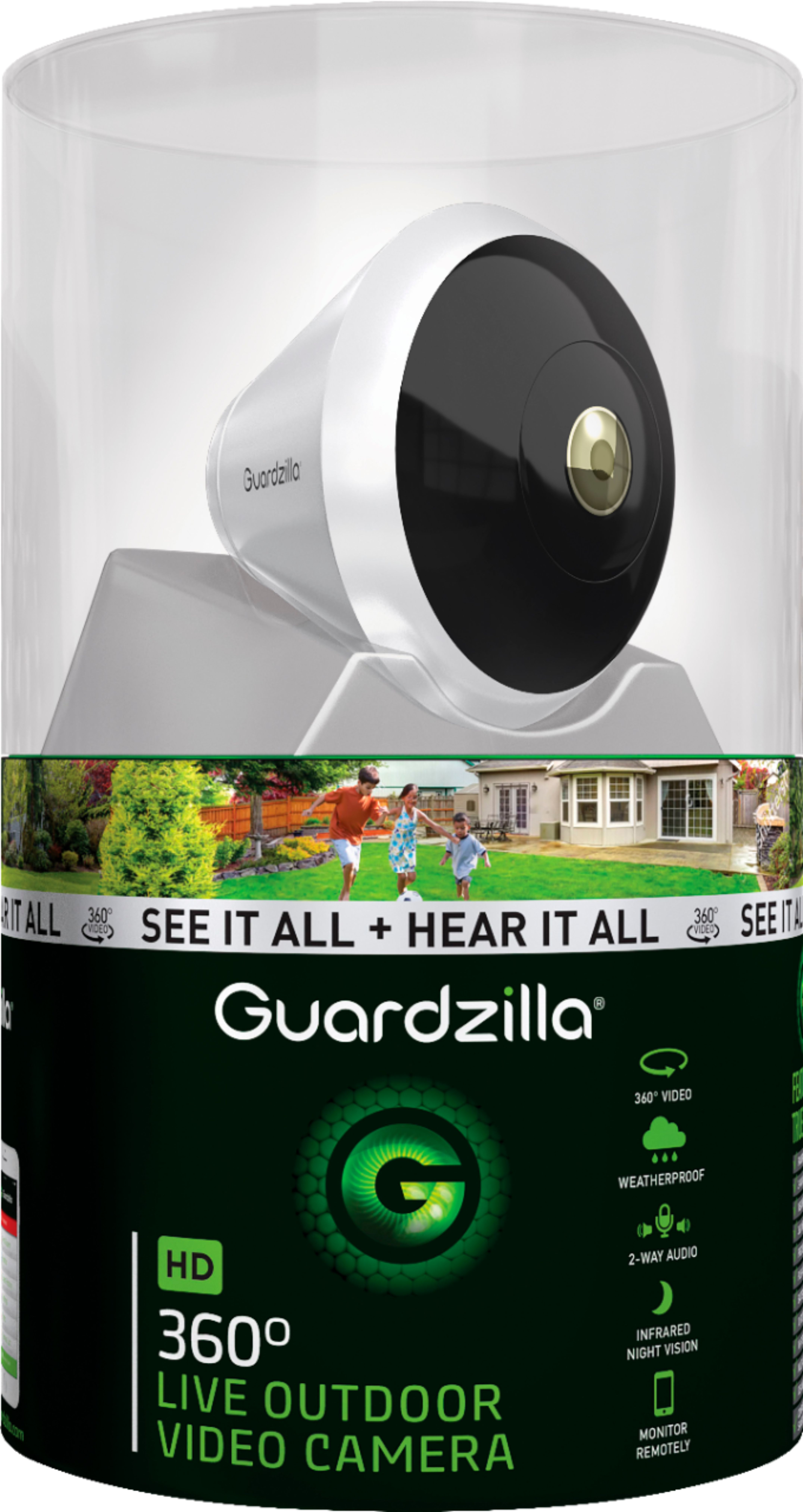 Guardzilla 360 Outdoor HD Panoramic 