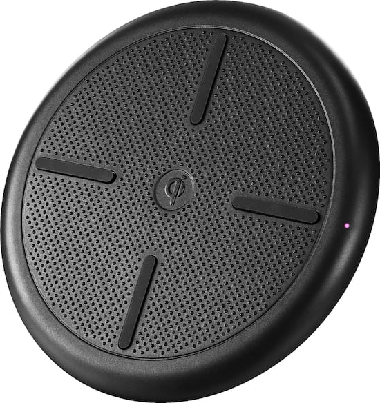 Insignia 5w Qi Certified Wireless Charging Pad For Iphone Android Black